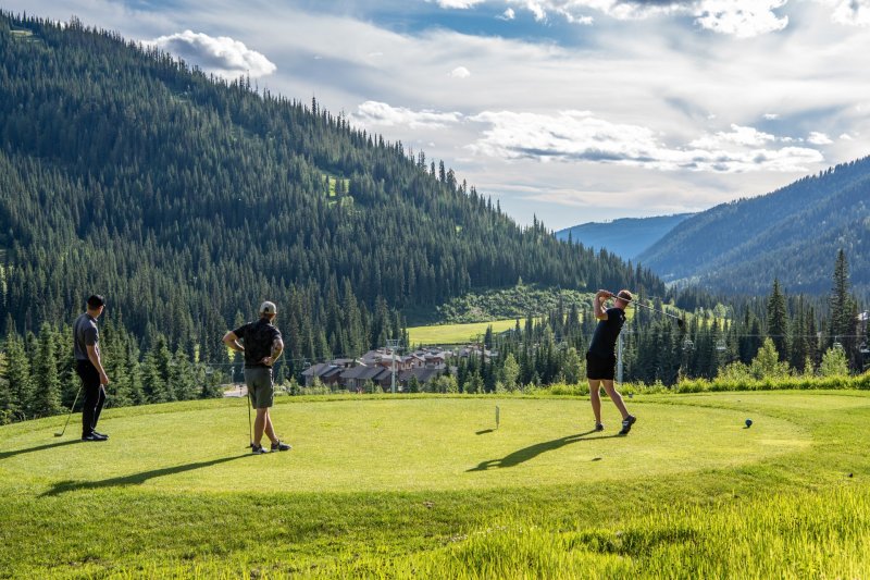 Golfing with the boys